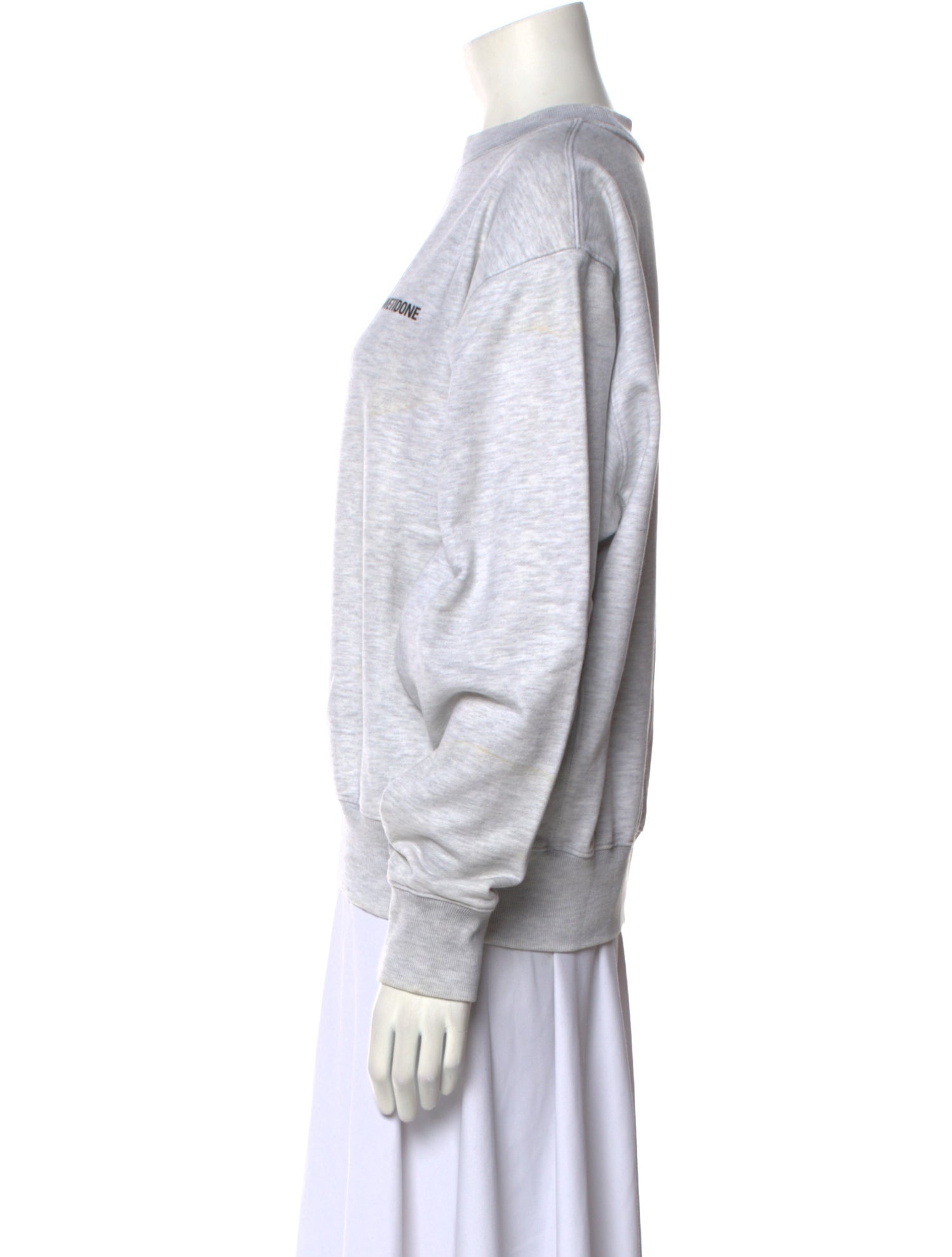 We11Done Crew Neck Long Sleeve Sweatshirt