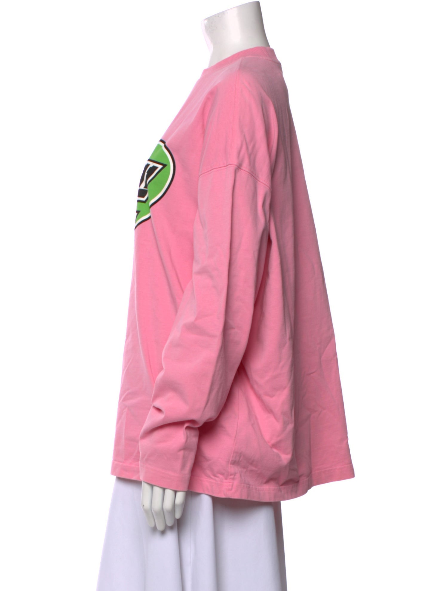 We11Done Graphic Print Crew Neck Sweatshirt