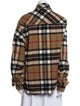 We11Done Wool Plaid Print Jacket