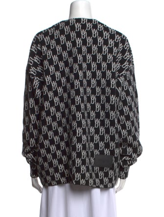 We11Done Wool Printed Sweater