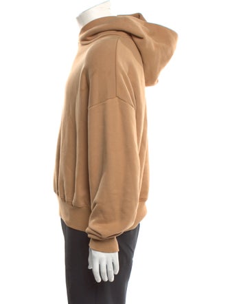 We11Done Graphic Print Mock Neck Hoodie