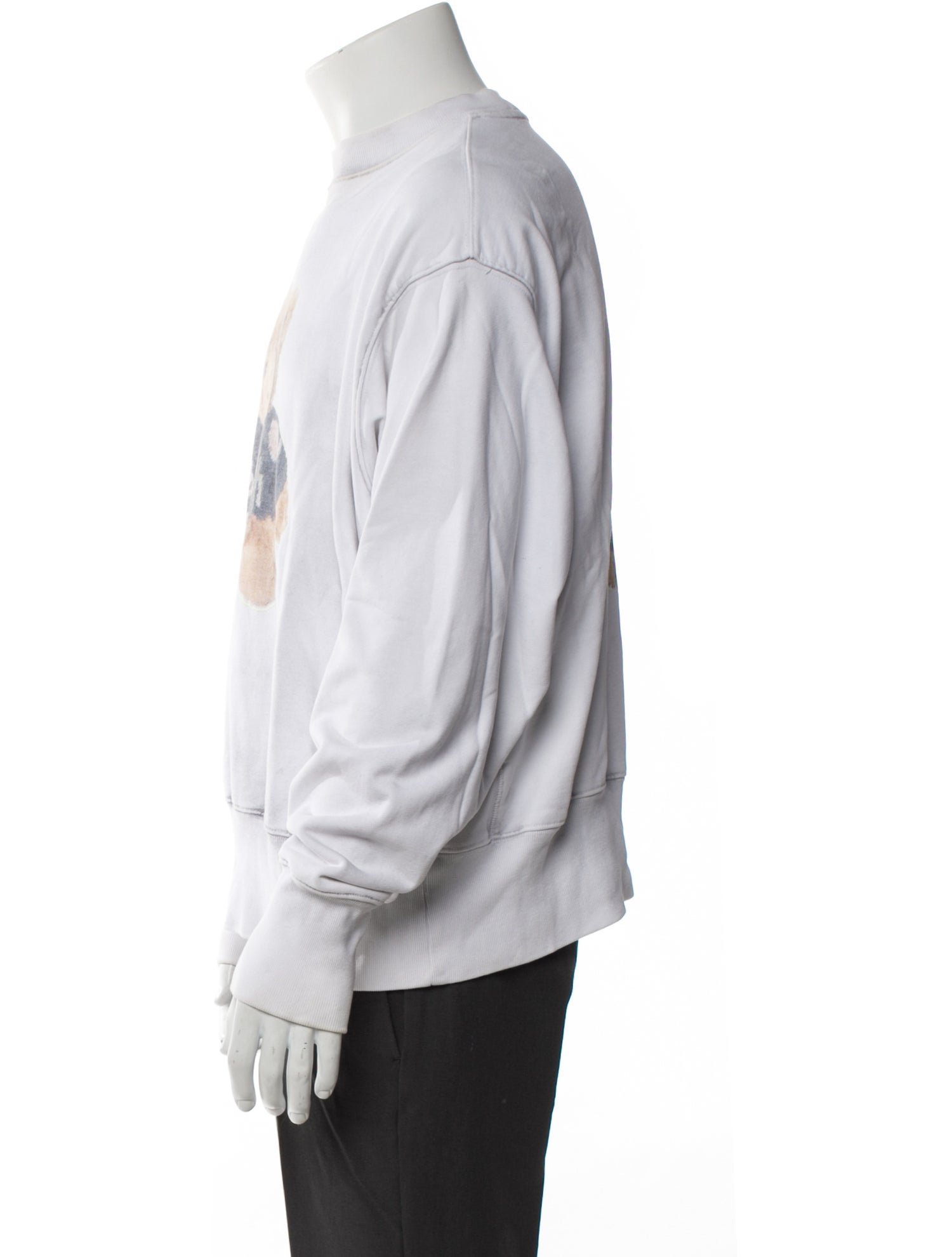 We11Done Graphic Print Crew Neck Sweatshirt