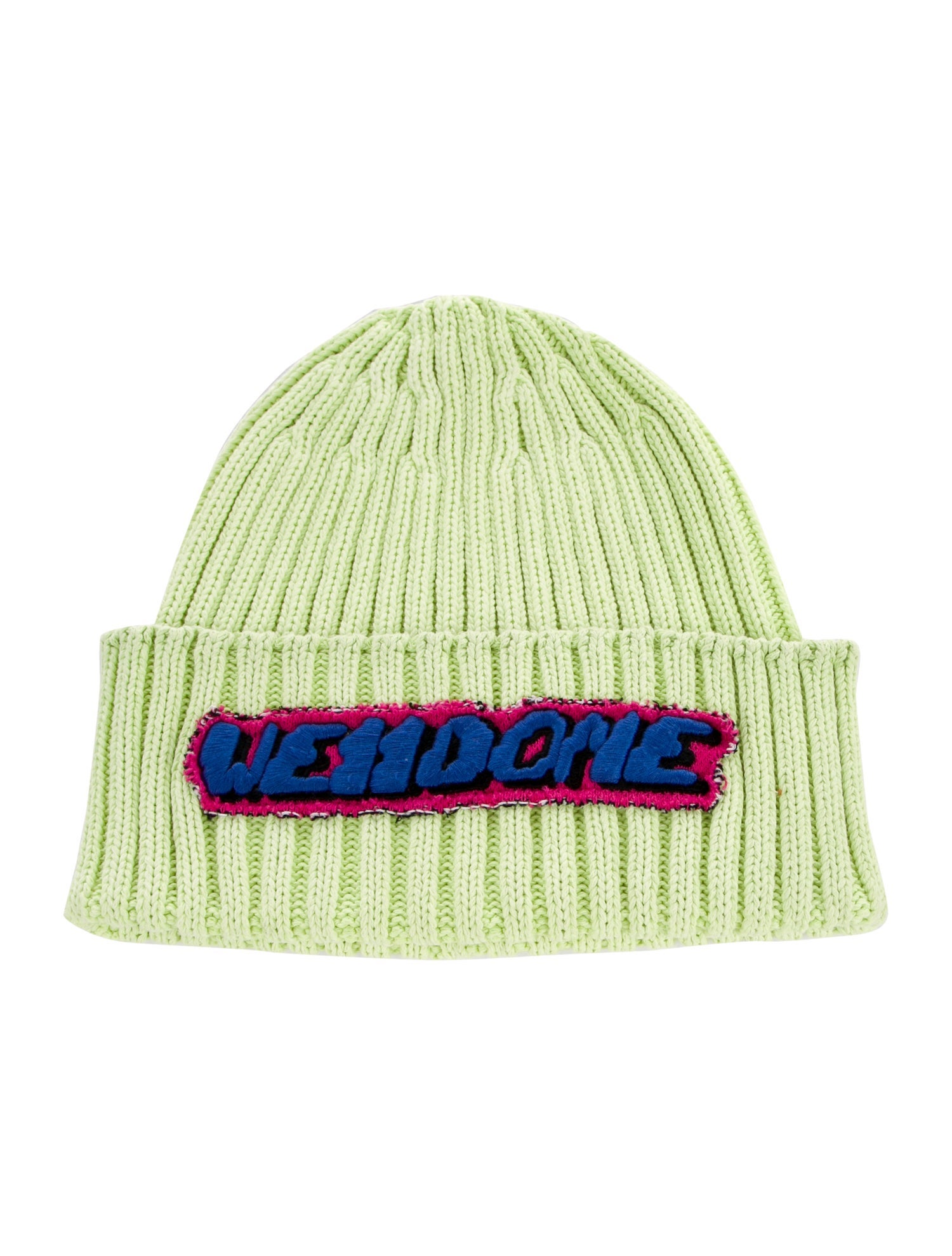 We11Done Logo Knitted Beanie