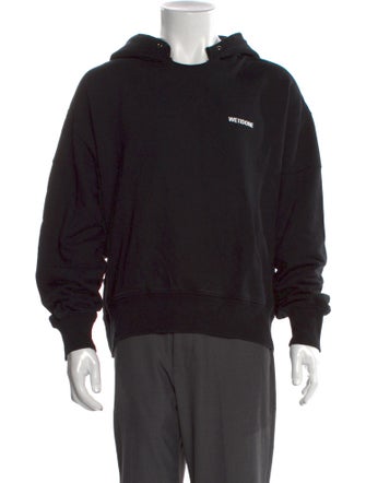 We11Done Graphic Print Crew Neck Hoodie