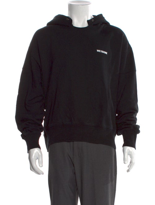 We11Done Graphic Print Crew Neck Hoodie