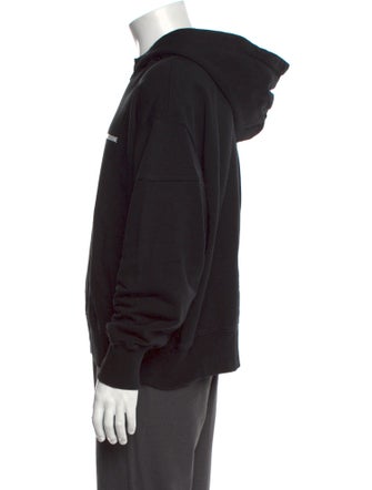 We11Done Graphic Print Crew Neck Hoodie