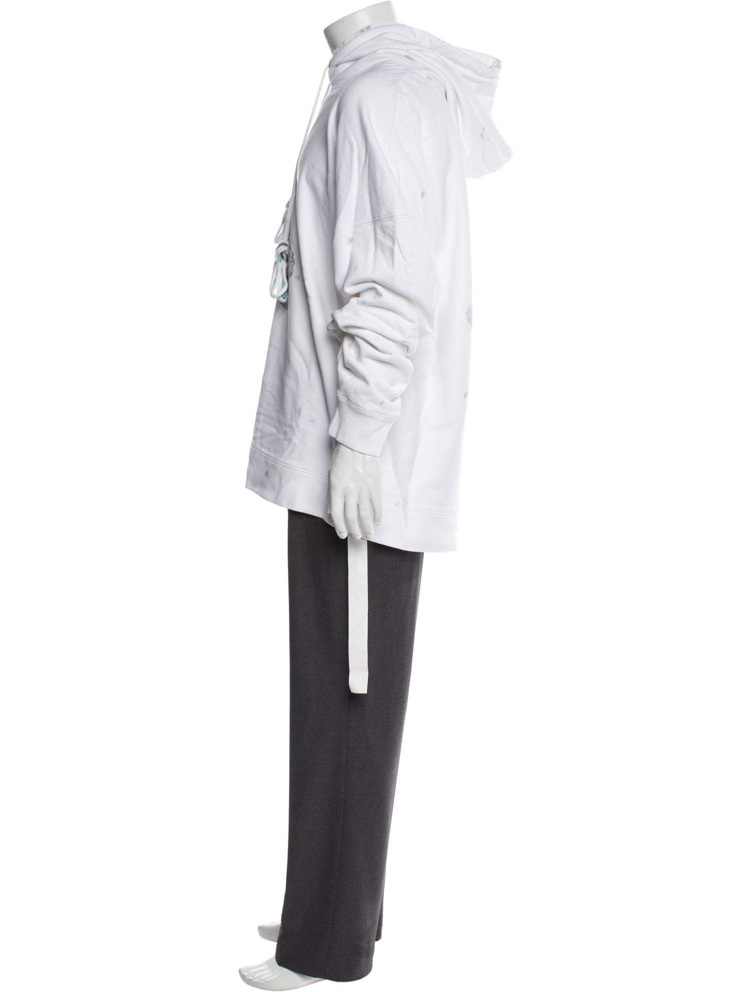 We11Done Graphic Print Crew Neck Hoodie w/ Tags