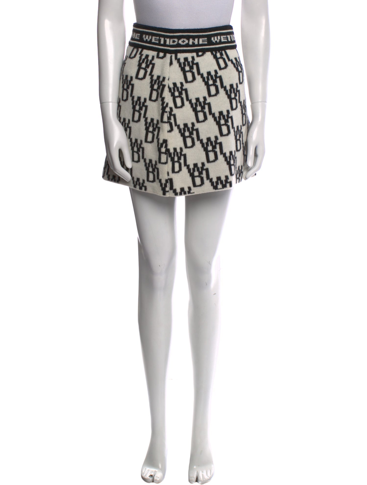 We11Done Wool Mini Skirt w/ Tags