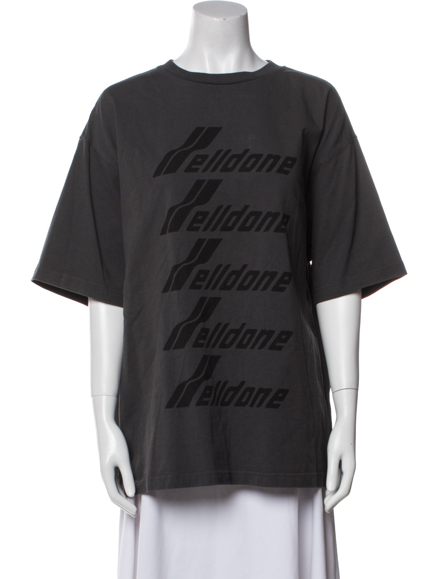 We11Done Graphic Print Crew Neck T-Shirt