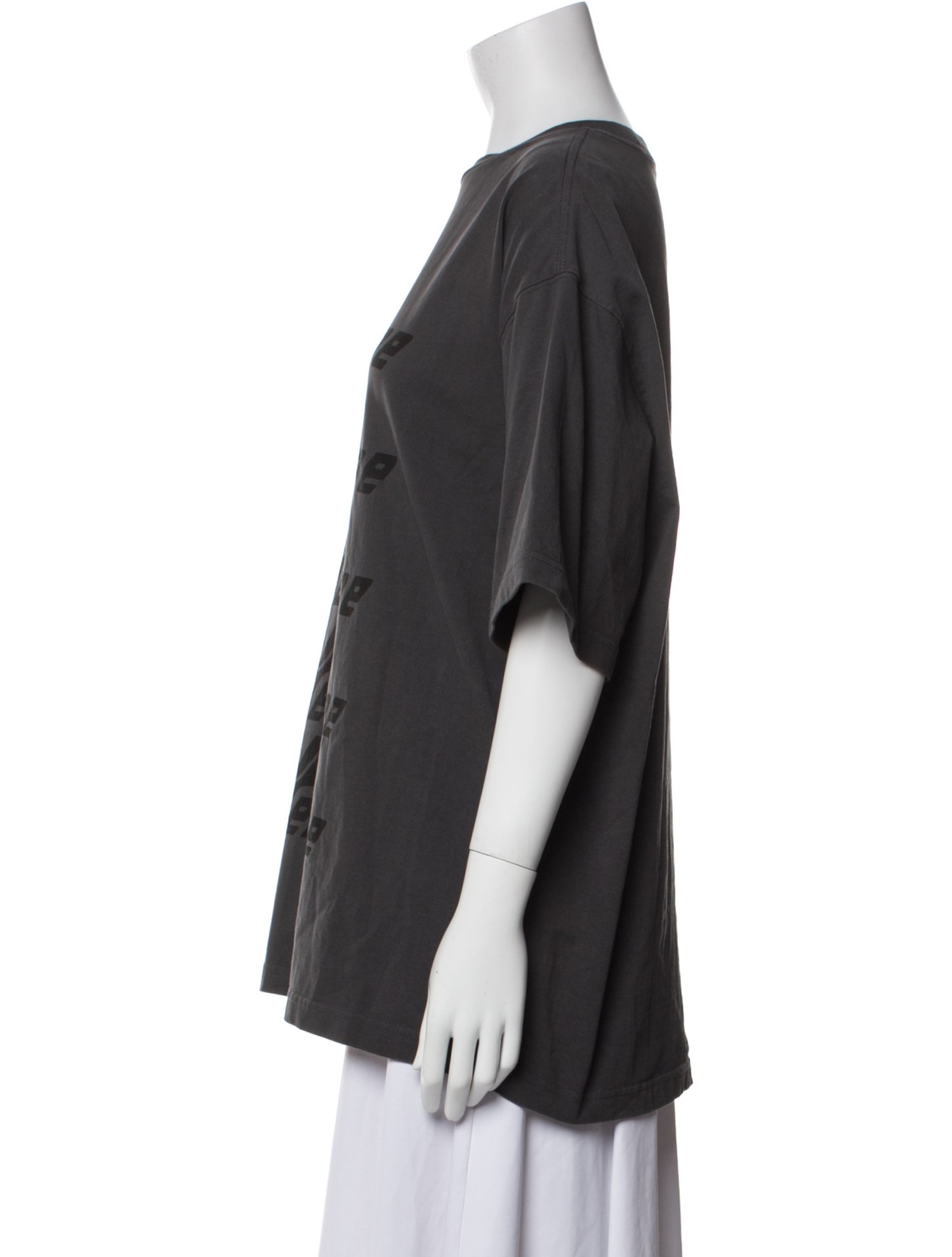 We11Done Graphic Print Crew Neck T-Shirt