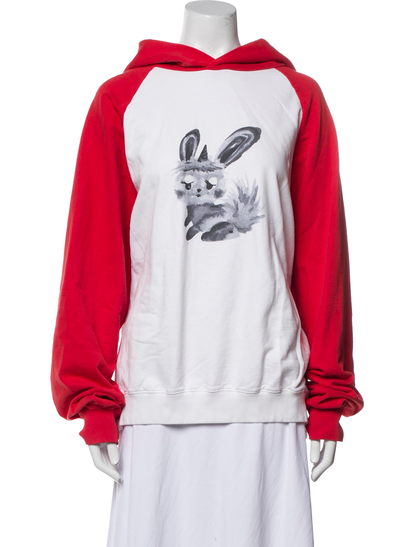 We11Done Graphic Print Crew Neck Sweatshirt