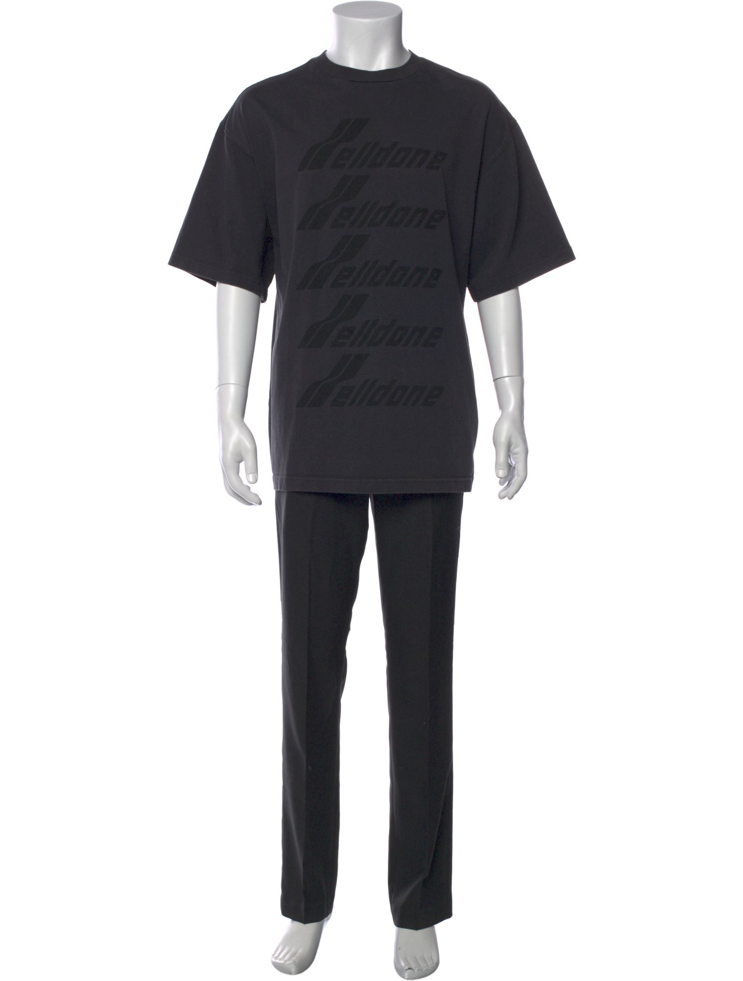 We11Done Graphic Print Crew Neck T-Shirt