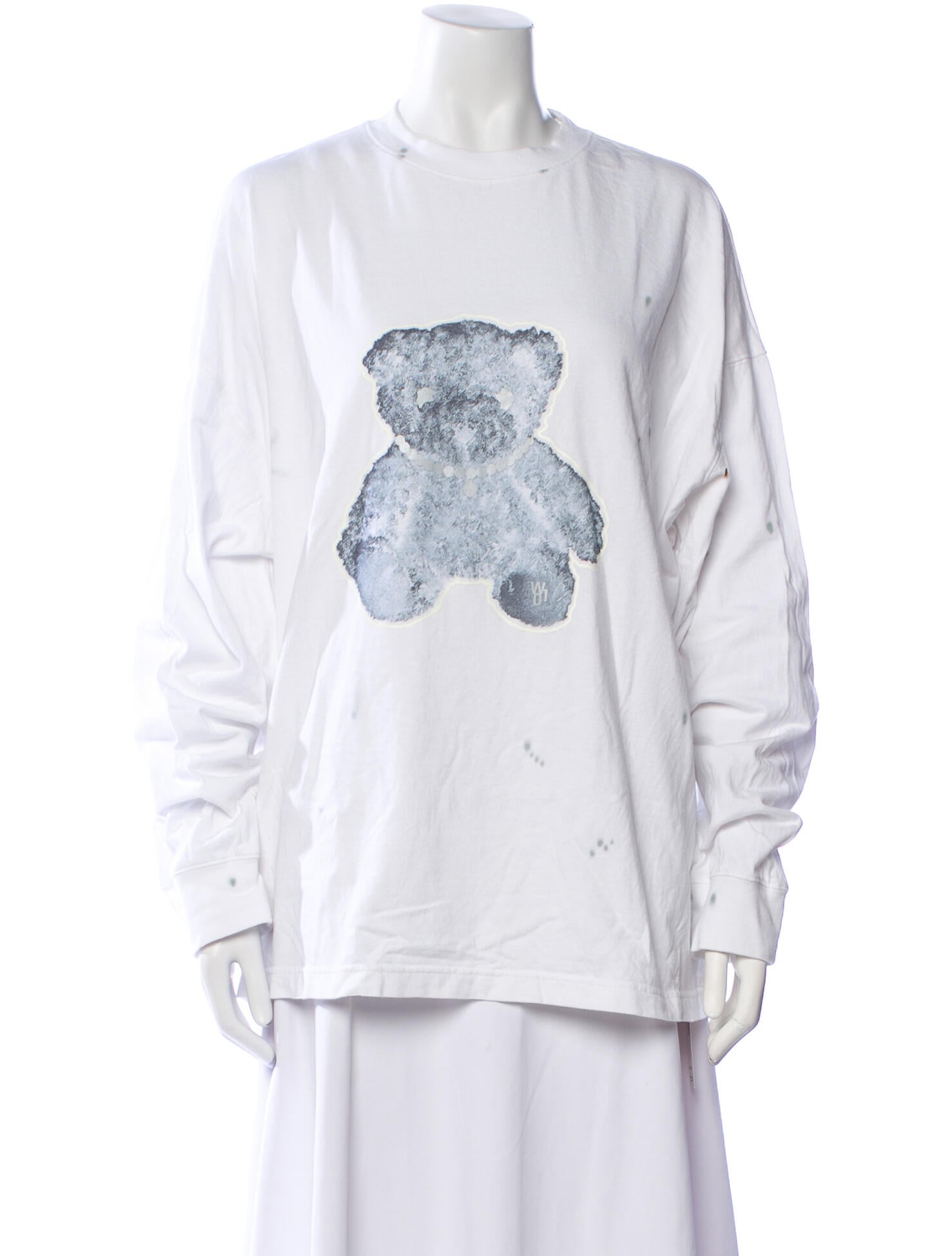 We11Done Crew Neck Long Sleeve Sweatshirt