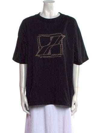 We11Done Graphic Print Crew Neck T-Shirt