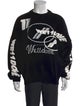 We11Done Graphic Print Crew Neck Pullover