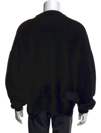 We11Done Graphic Print Crew Neck Pullover