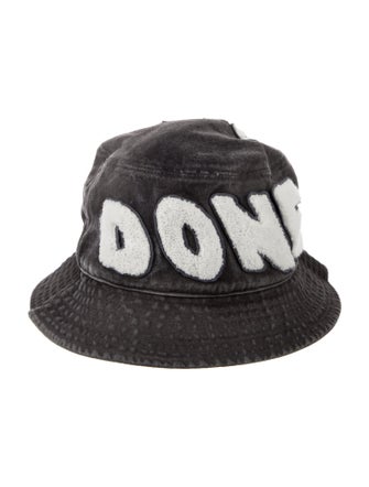 We11Done Cotton Denim Bucket Hat