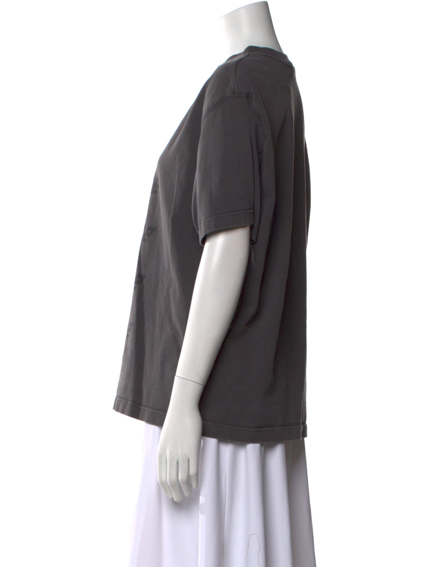 We11Done Graphic Print Crew Neck T-Shirt