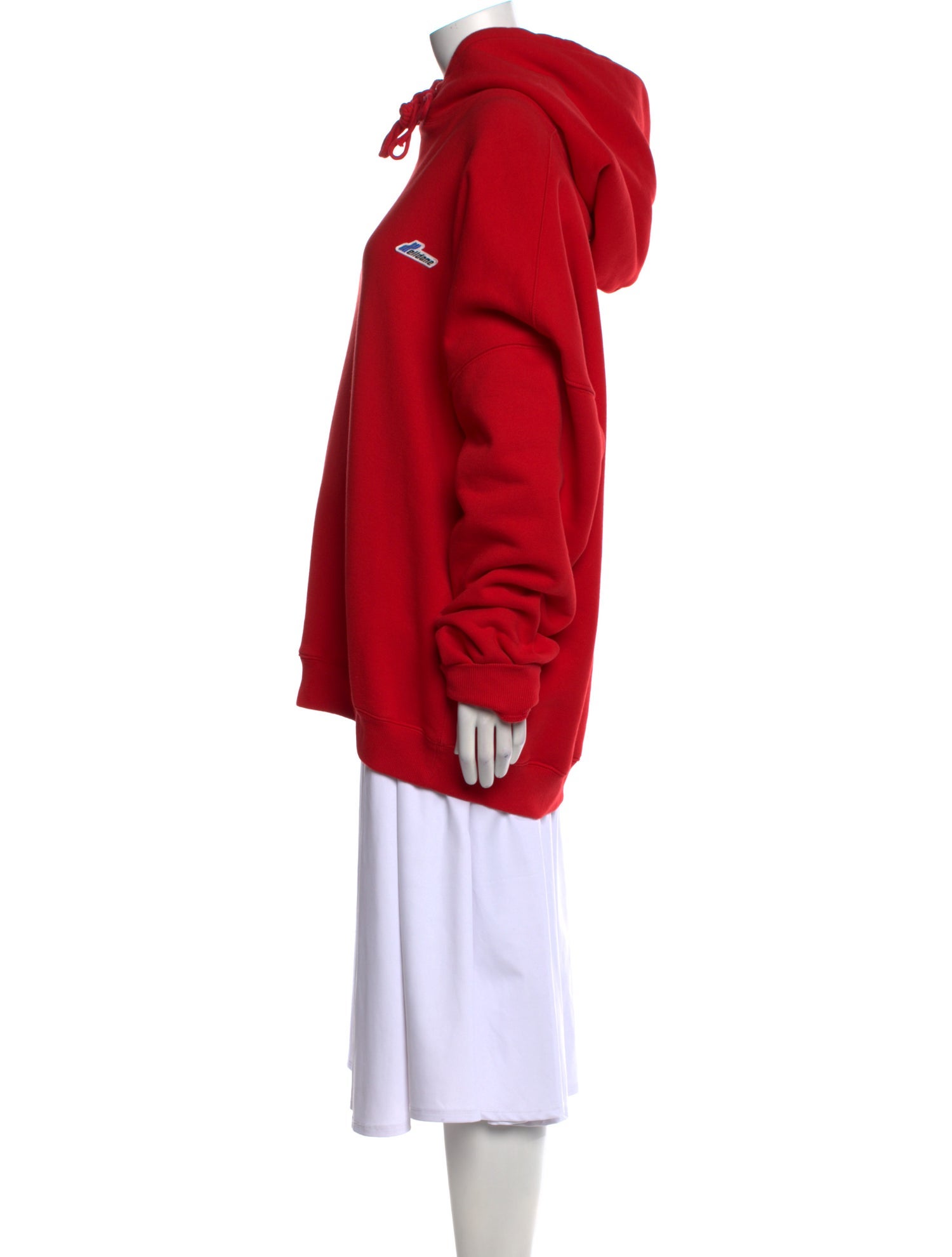 We11Done Mock Neck Long Sleeve Sweatshirt