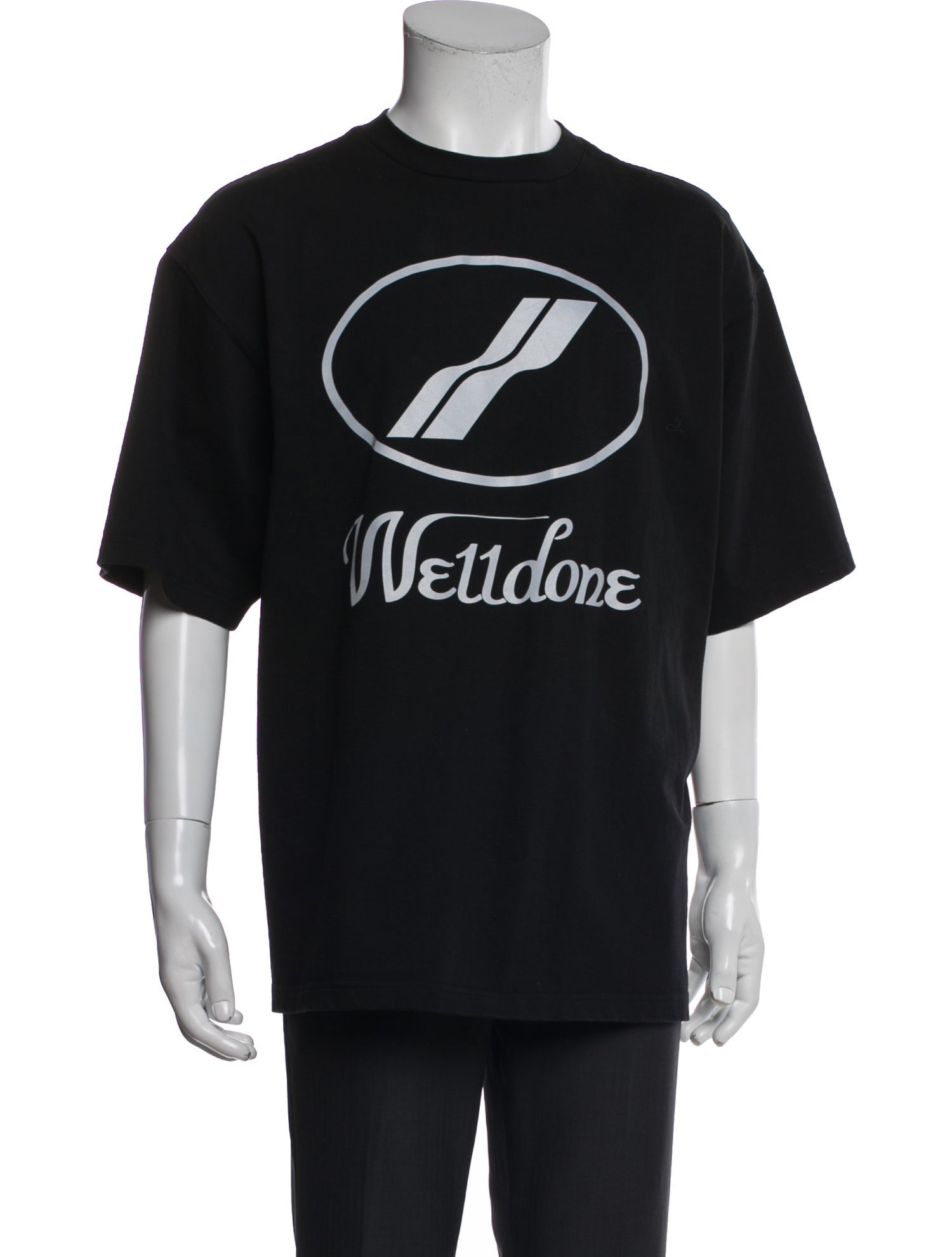 We11Done Graphic Print Crew Neck T-Shirt