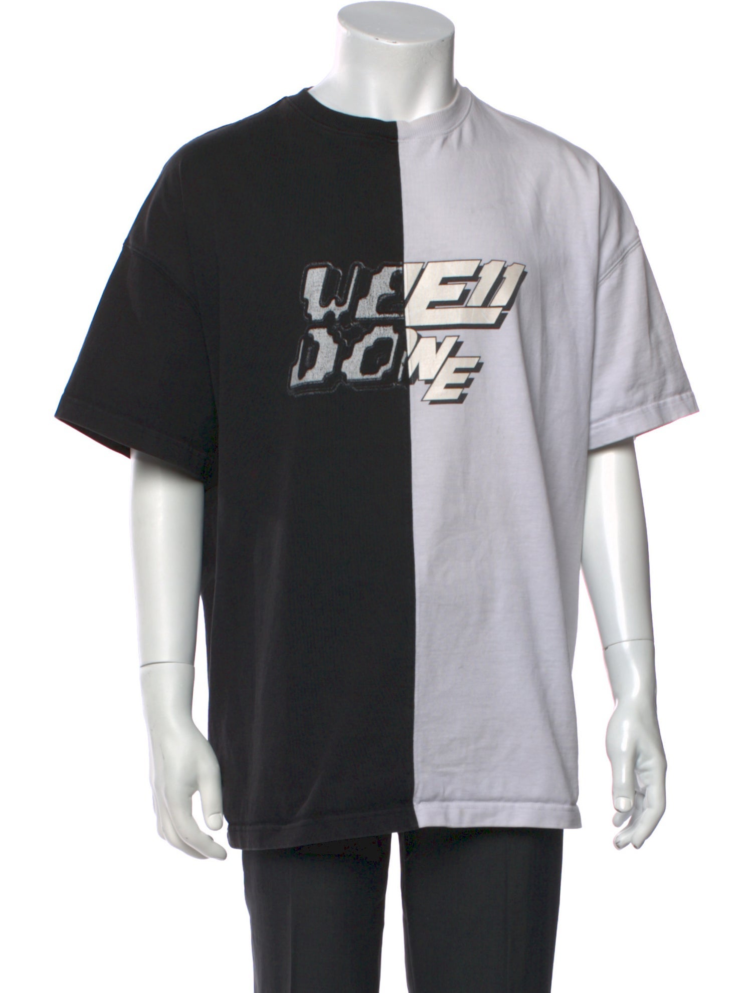 We11Done Graphic Print Crew Neck T-Shirt