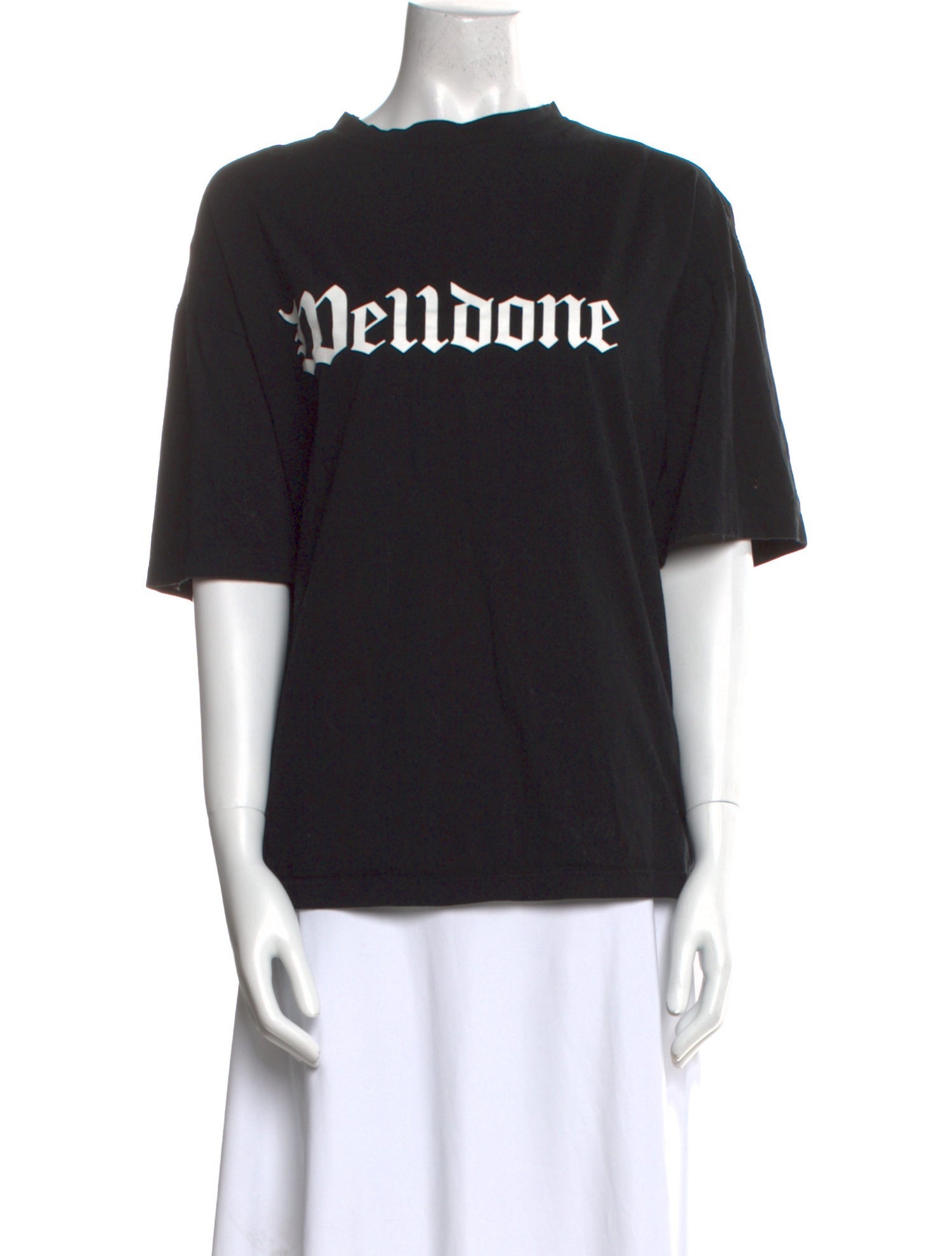 We11Done Graphic Print Crew Neck T-Shirt