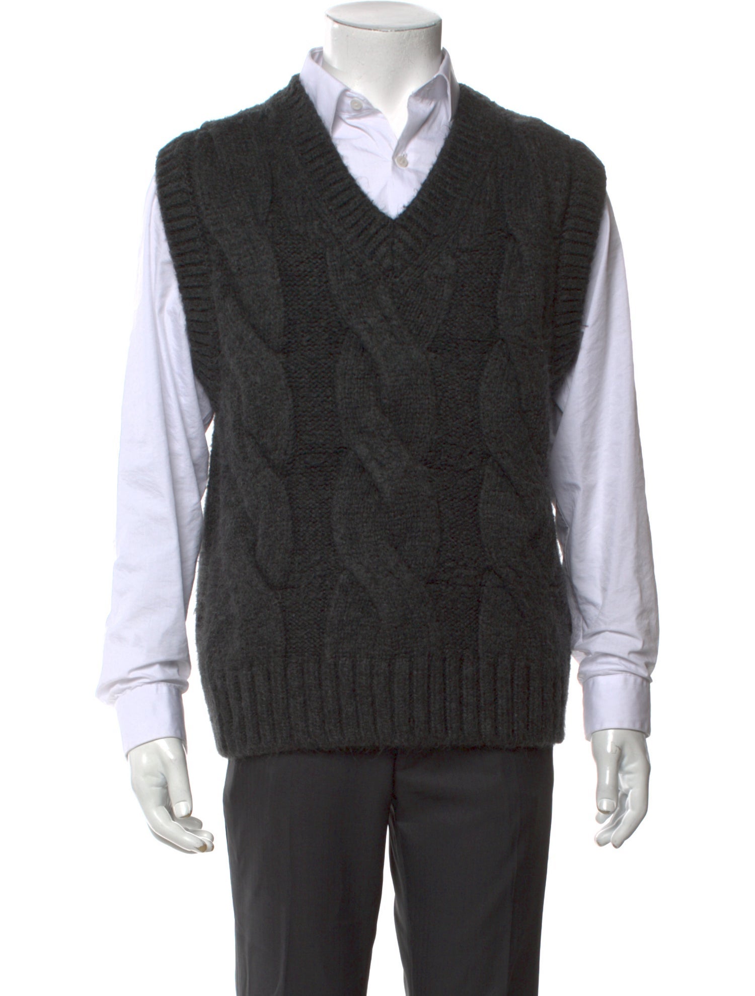 We11Done V-Neck Sleeveless Sweater Vest