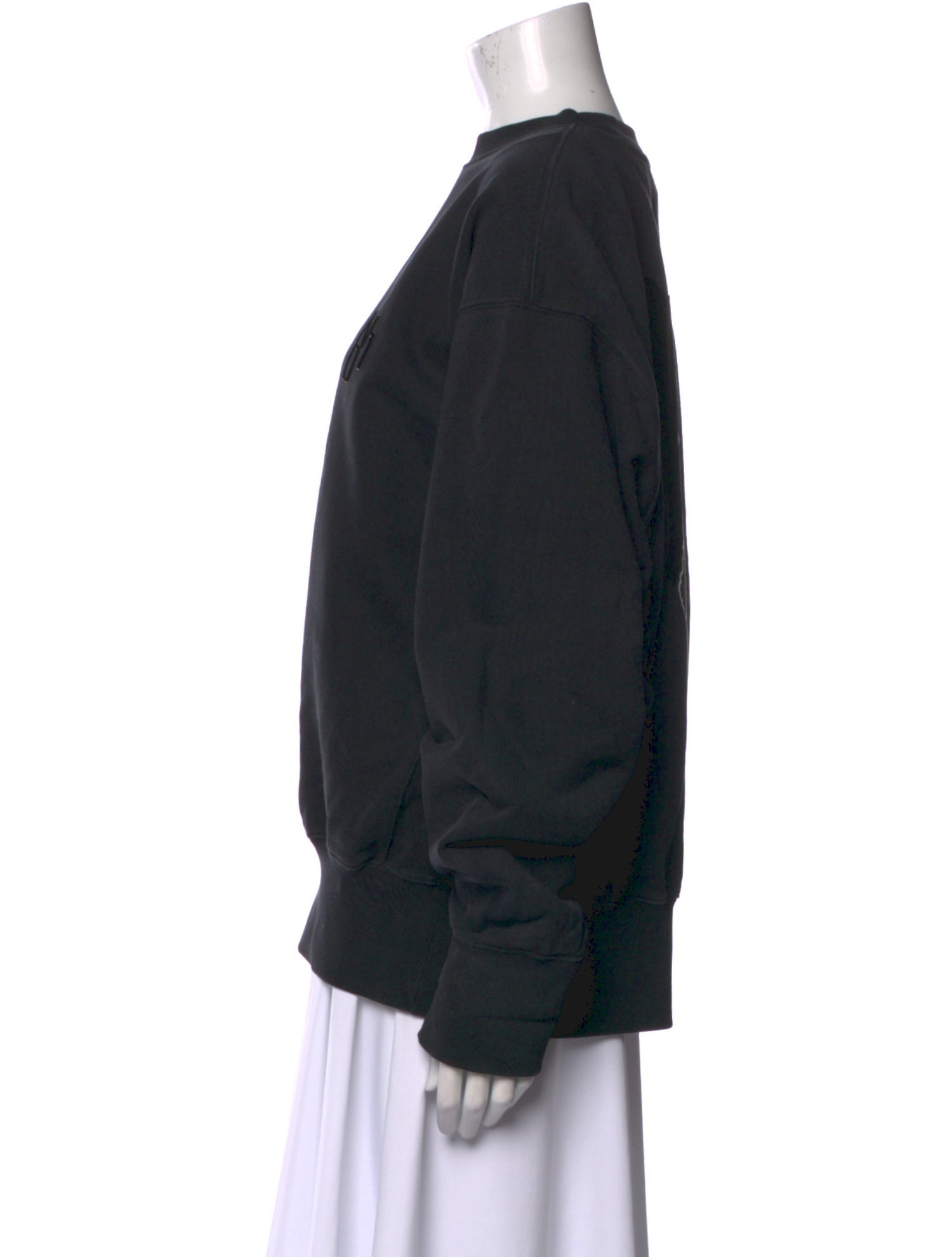 We11Done Crew Neck Long Sleeve Sweatshirt