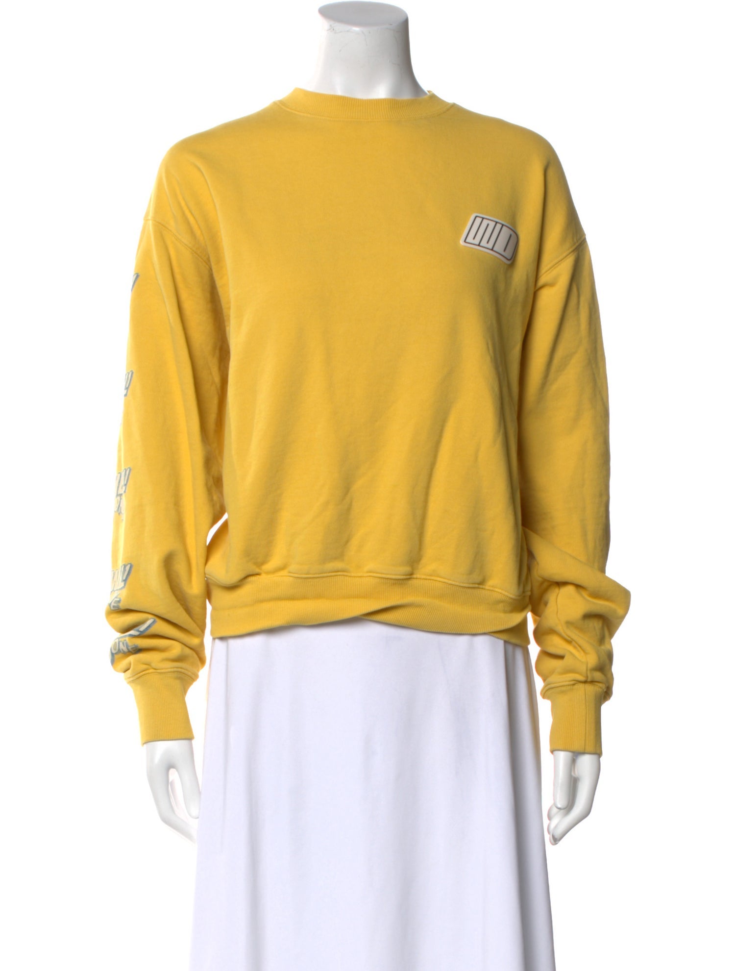 We11Done Crew Neck Long Sleeve Sweatshirt