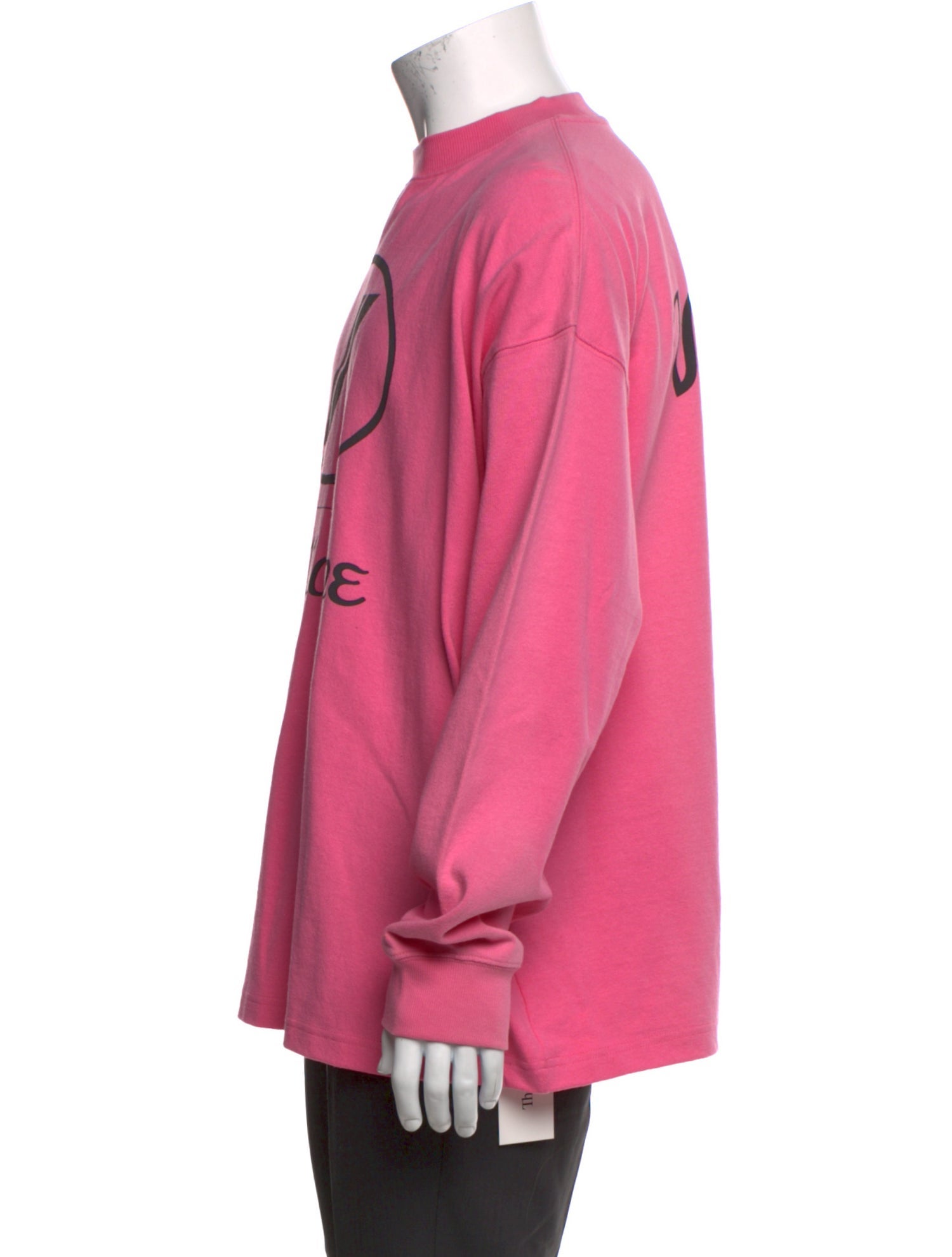 We11Done Graphic Print Crew Neck Pullover