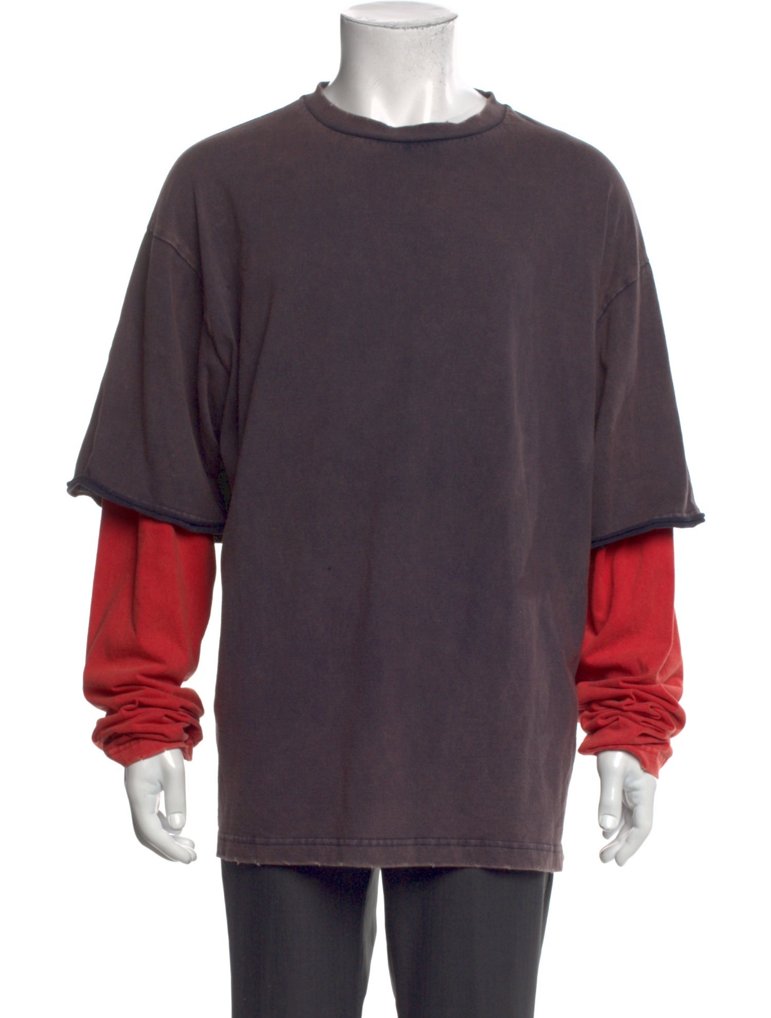 We11Done Crew Neck Long Sleeve T-Shirt