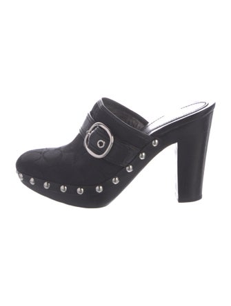 Coach x Anna Sui Leather Mules