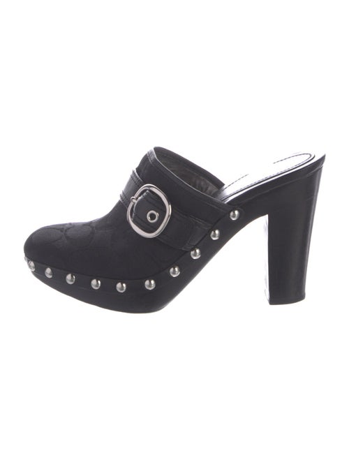 Coach x Anna Sui Leather Mules