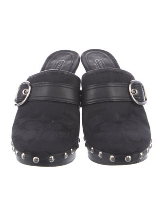 Coach x Anna Sui Leather Mules
