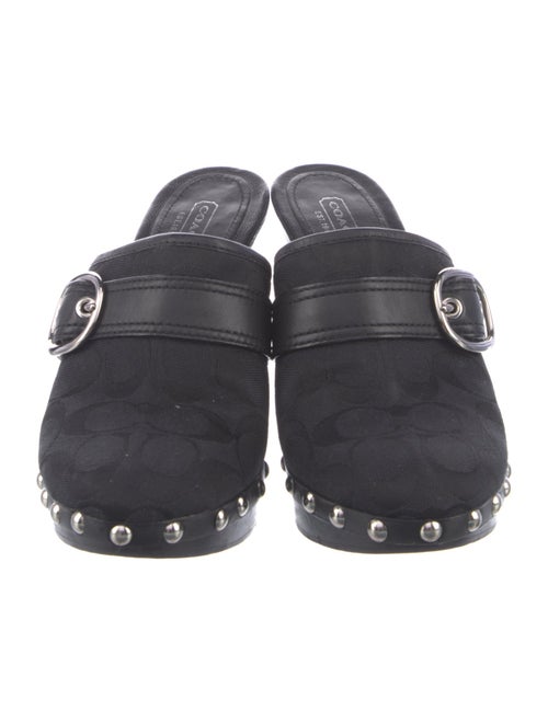 Coach x Anna Sui Leather Mules