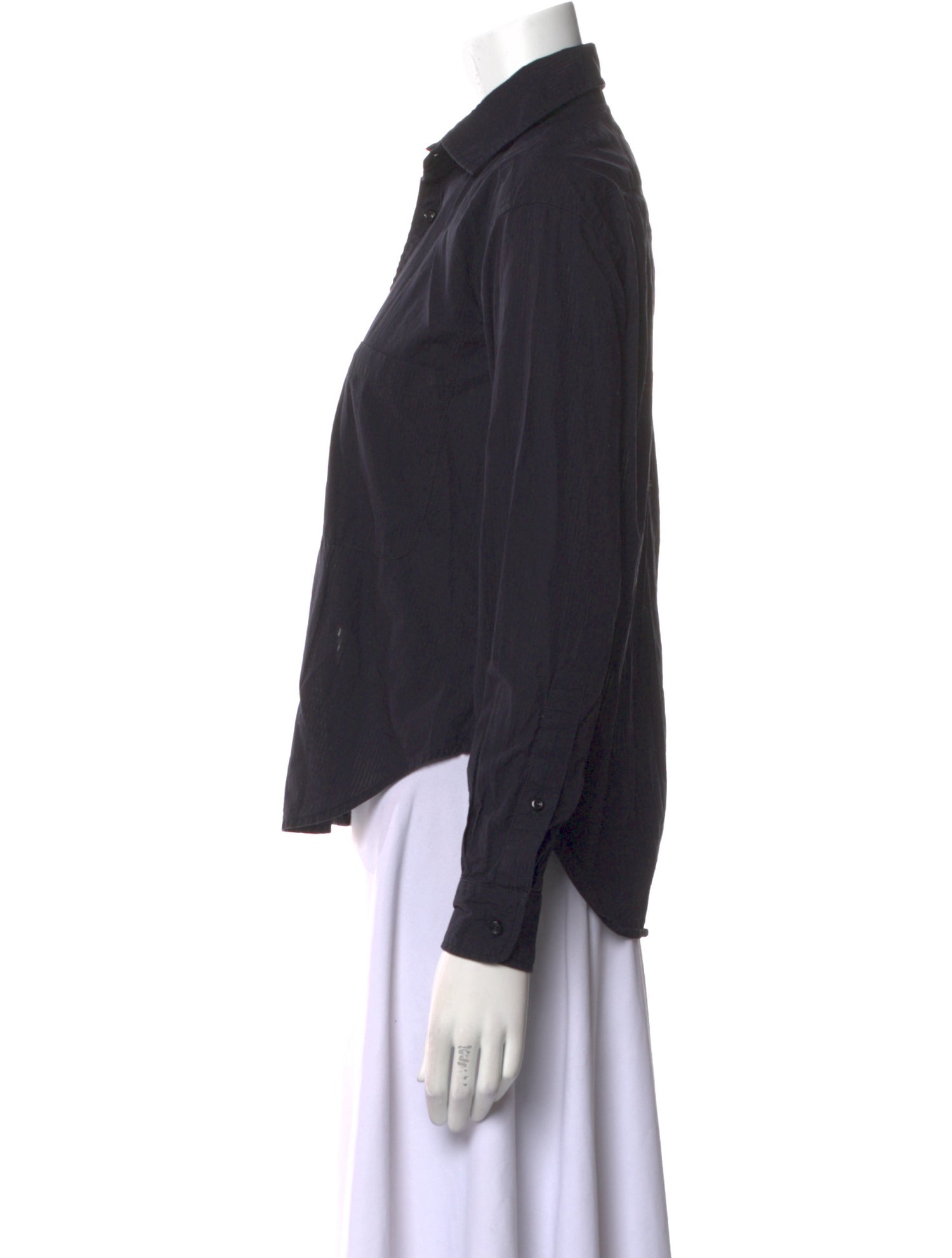 Wear Cissa Long Sleeve Button-Up Top