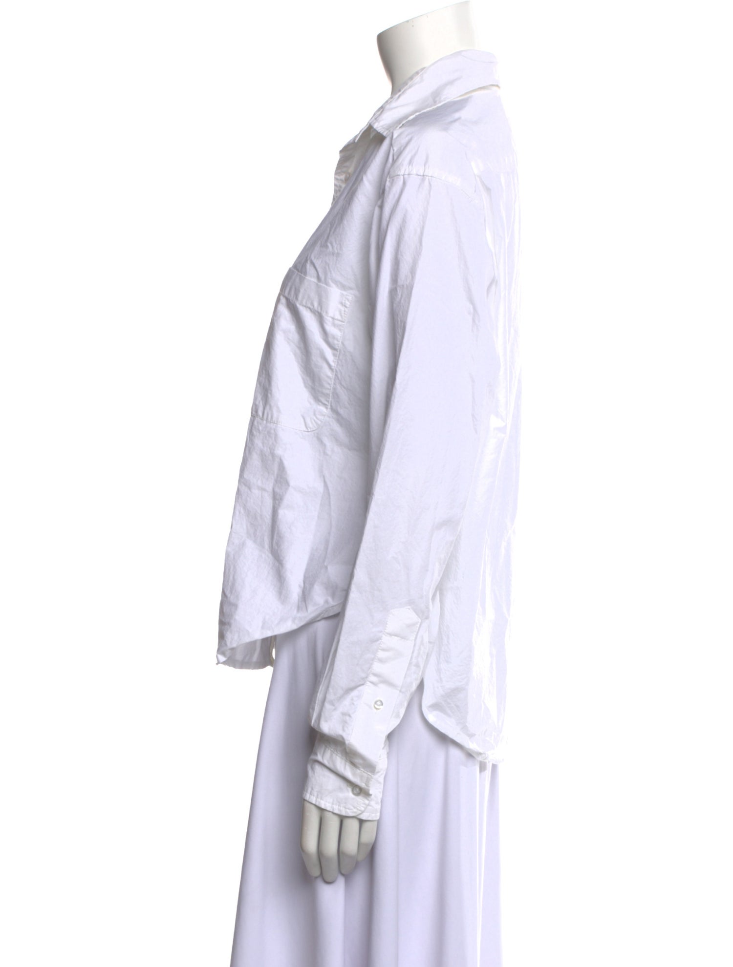 Wear Cissa Long Sleeve Button-Up Top