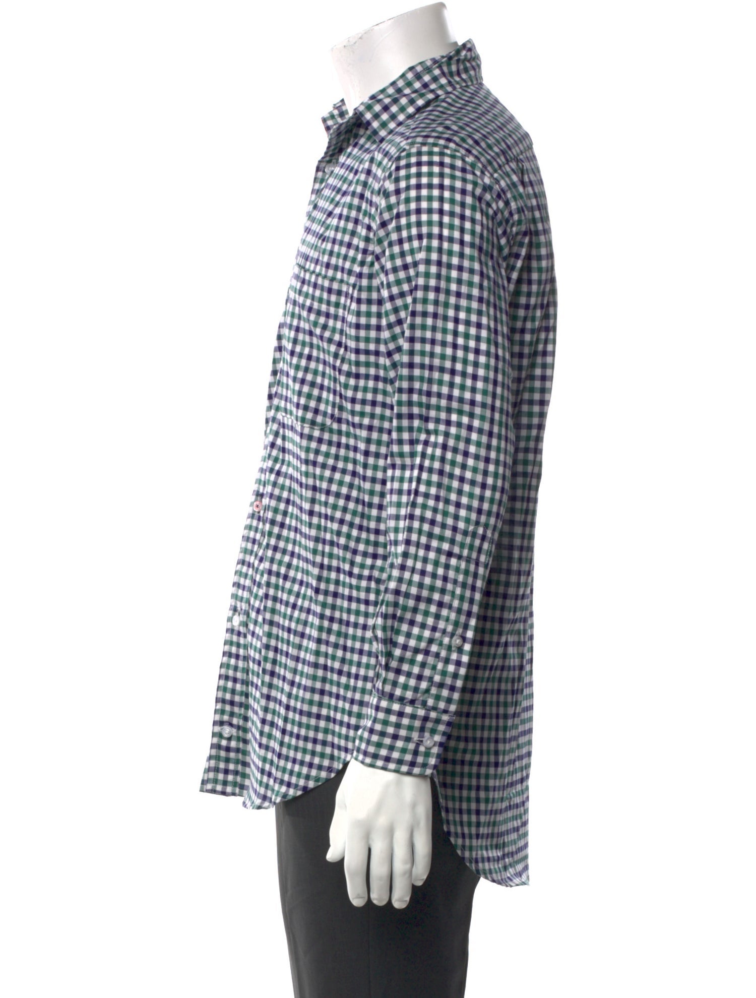 Wear Cissa Plaid Print Long Sleeve Shirt