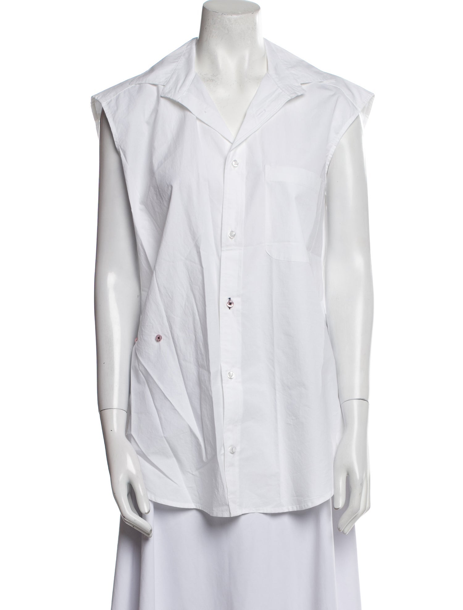 Wear Cissa Sleeveless Button-Up Top w/ Tags