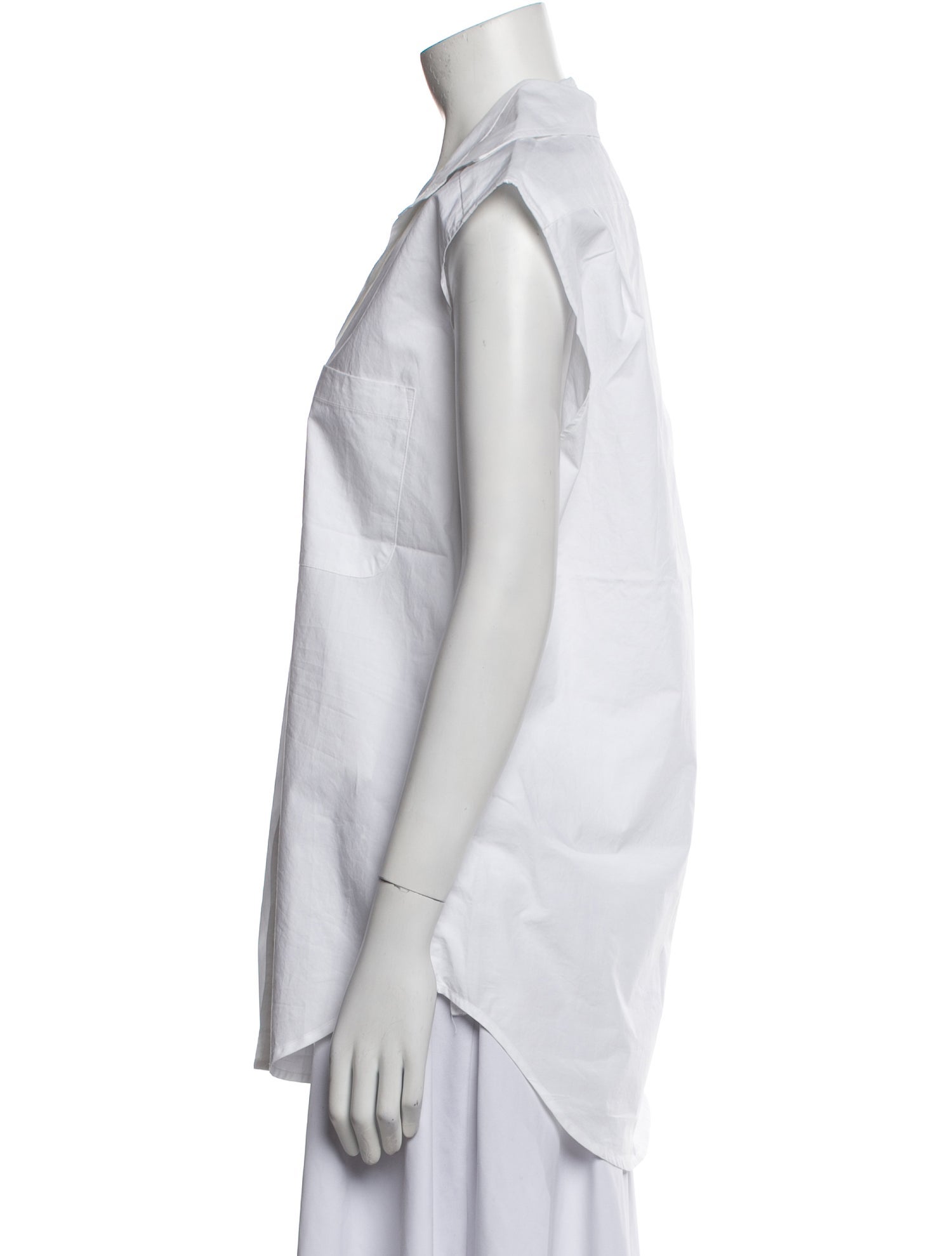 Wear Cissa Sleeveless Button-Up Top w/ Tags