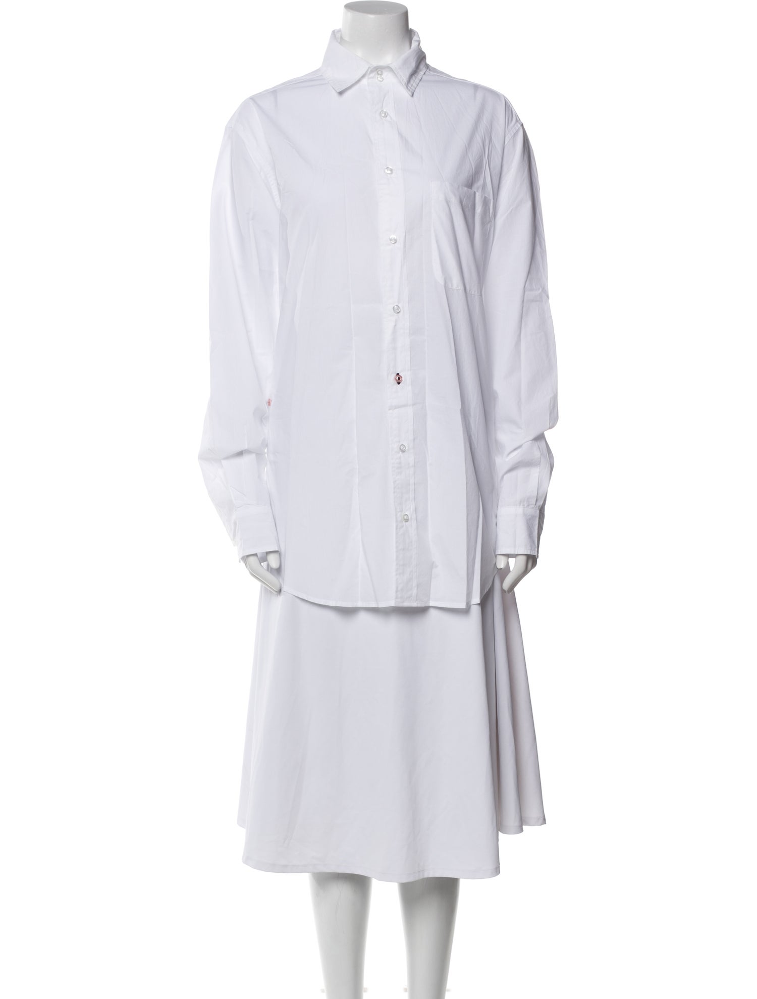 Wear Cissa Long Sleeve Button-Up Top