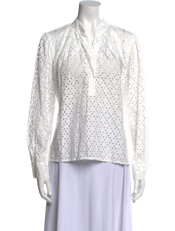 Wear Cissa Tops Vintage Printed Blouse M