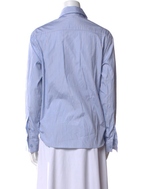 Wear Cissa Striped Long Sleeve Button-Up Top