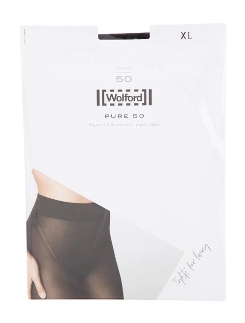 Wolford Black Pure 50 Tights