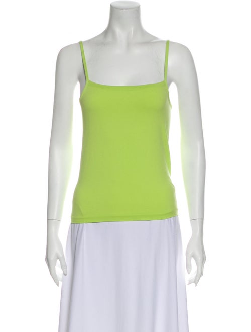Wolford Square Neckline Sleeveless Top Green