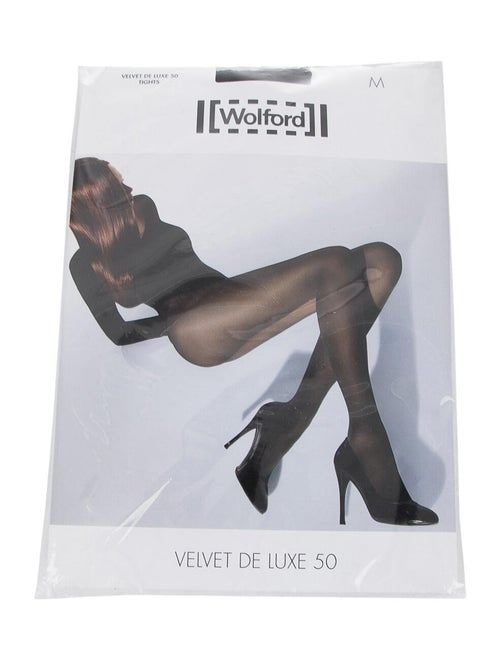 Wolford Velvet De Luxe 50 Black