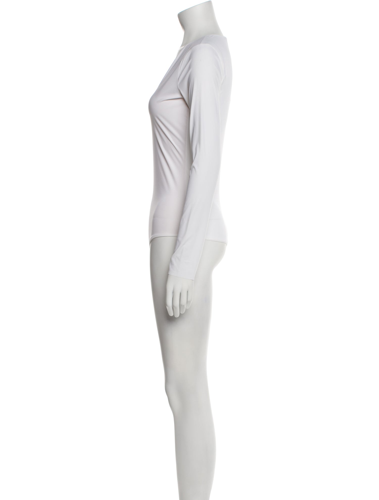 Wolford V-Neck Long Sleeve Bodysuit