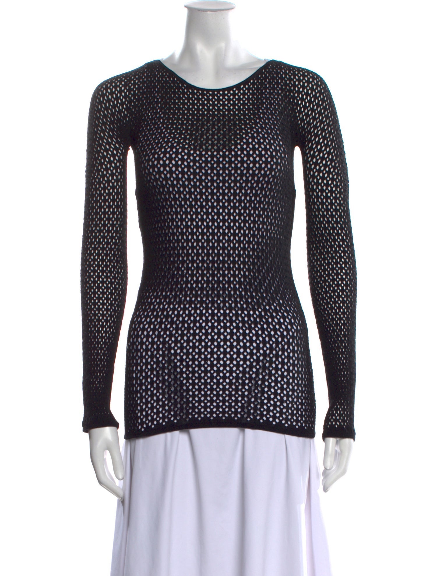 Wolford Scoop Neck Long Sleeve Top