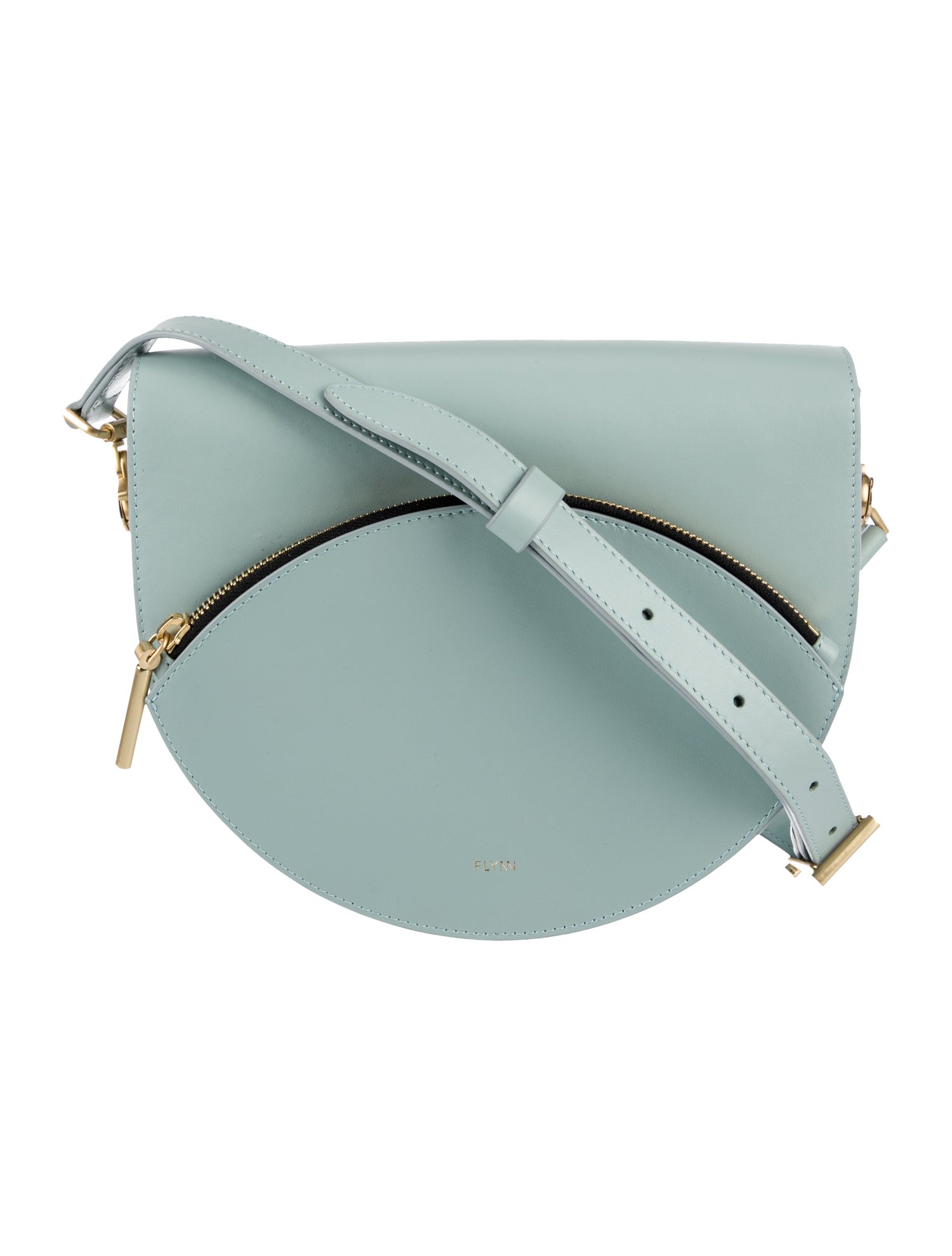 Flynn Leather Messenger Bag