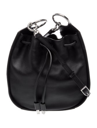 Flynn Leather Bucket Bag